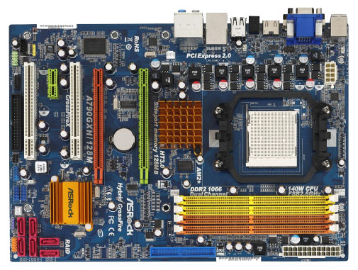 Материнские платы - ASRock A790GXH/128M