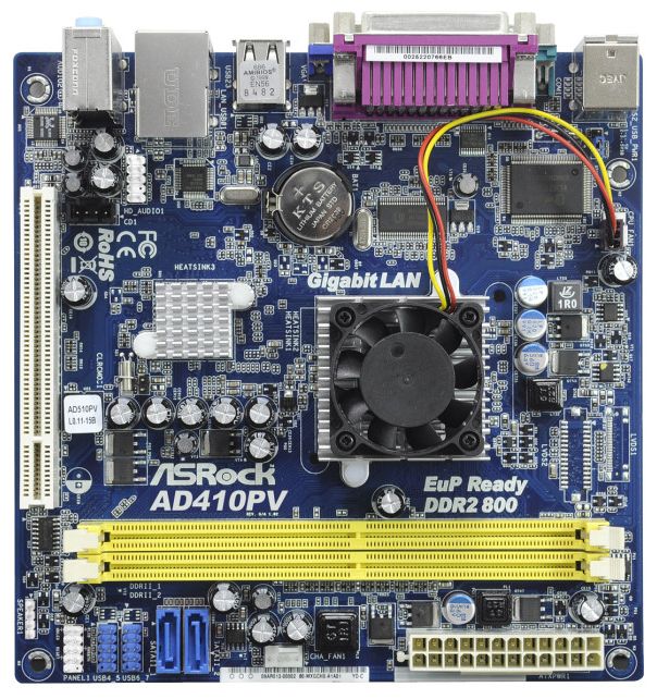 Материнские платы - ASRock AD410PV
