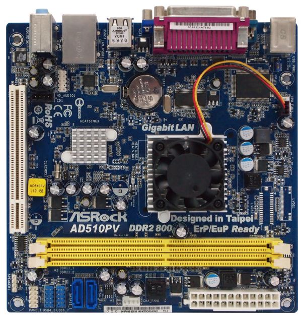 Материнские платы - ASRock AD510PV