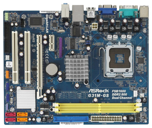 Материнские платы - ASRock G31M-GS