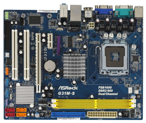 Материнские платы - ASRock G31M-S