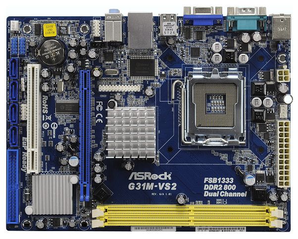Материнские платы - ASRock G31M-VS2
