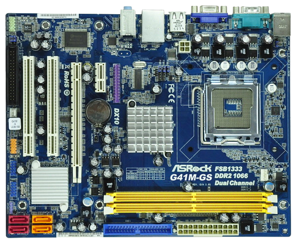 Материнские платы - ASRock G41M-GS