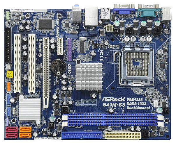Материнские платы - ASRock G41M-S3