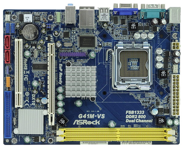 Материнские платы - ASRock G41M-VS