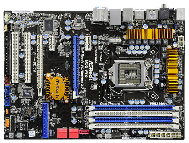 Материнские платы - ASRock H55 Pro