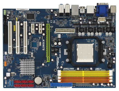 Материнские платы - ASRock K10N78