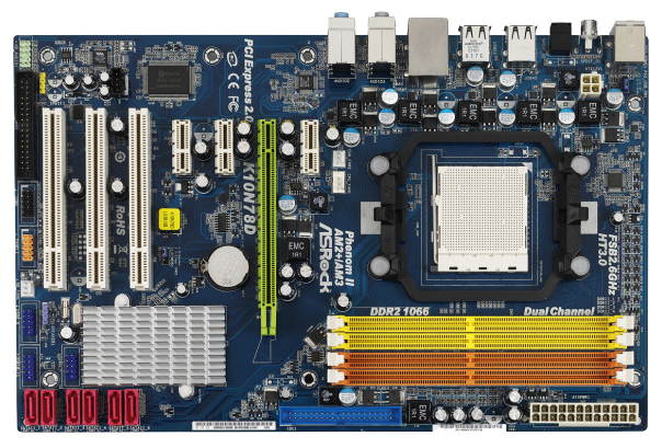 Материнские платы - ASRock K10N78D