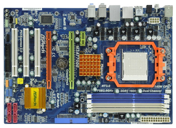 Материнские платы - ASRock M3A770DE