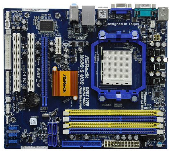 Материнские платы - ASRock N68C-S UCC