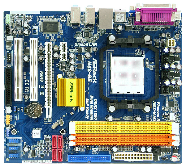 Материнские платы - ASRock N68-GE