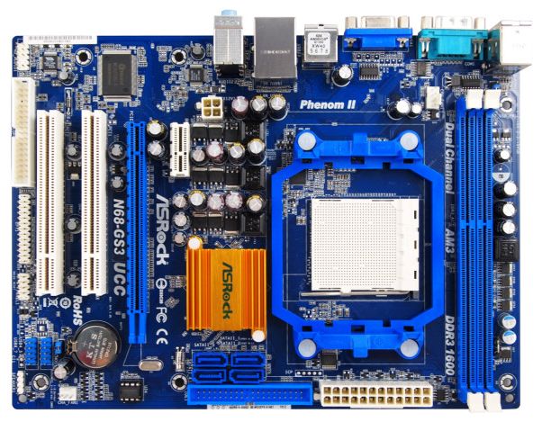 Материнские платы - ASRock N68-GS3 UCC