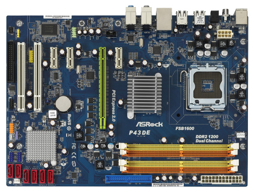Материнские платы - ASRock P43DE