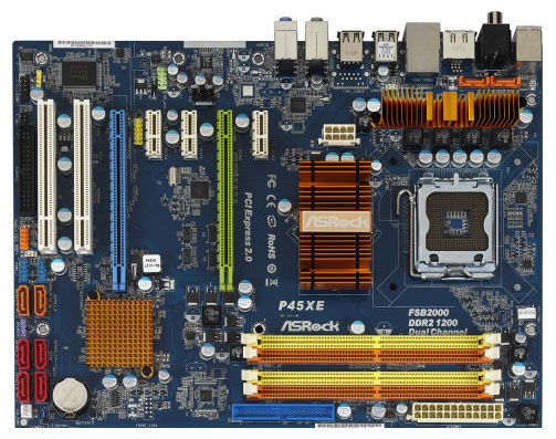 Материнские платы - ASRock P45XE