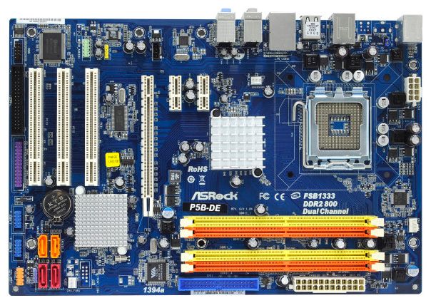 Материнские платы - ASRock P5B-DE