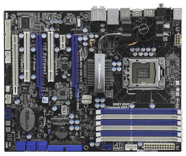 Материнские платы - ASRock X58 Extreme3