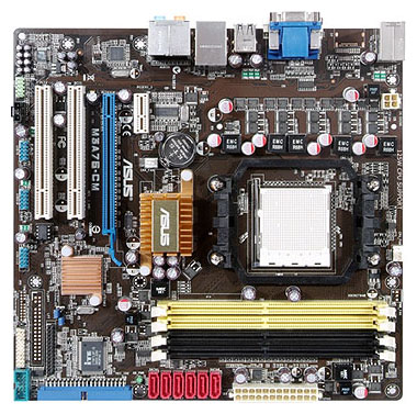 Материнские платы - Asus M3A76-CM