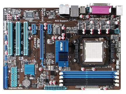 Материнские платы - Asus M4A77
