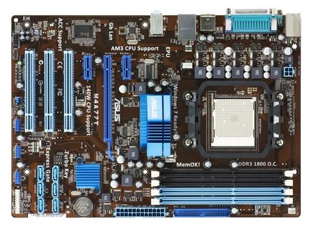Материнские платы - Asus M4A77T