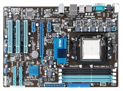 Материнские платы - Asus M4A77T/USB3