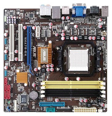 Материнские платы - Asus M4A78-EM