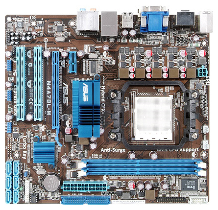 Материнские платы - Asus M4A78L-M
