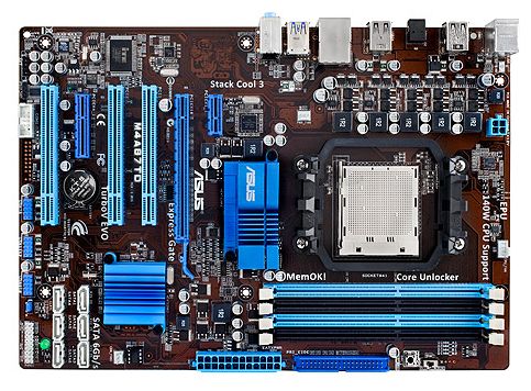 Материнские платы - Asus M4A87TD