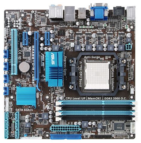 Материнские платы - Asus M4A88TD-M/USB3