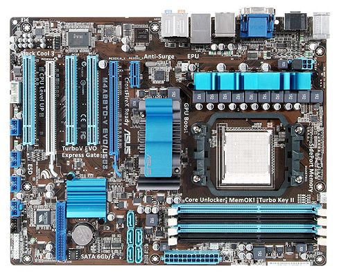 Материнские платы - Asus M4A88TD-V EVO/USB3
