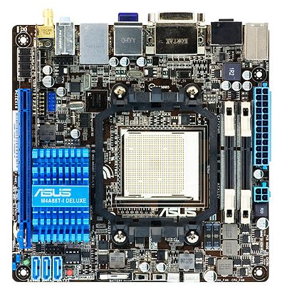 Материнские платы - Asus M4A88T-I Deluxe