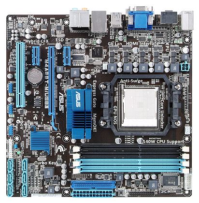 Материнские платы - Asus M4A88T-M/USB3