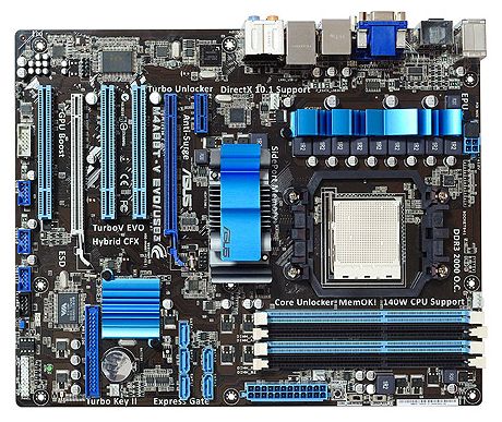 Материнские платы - Asus M4A88T-V EVO/USB3