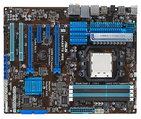 Материнские платы - Asus M4A89TD PRO
