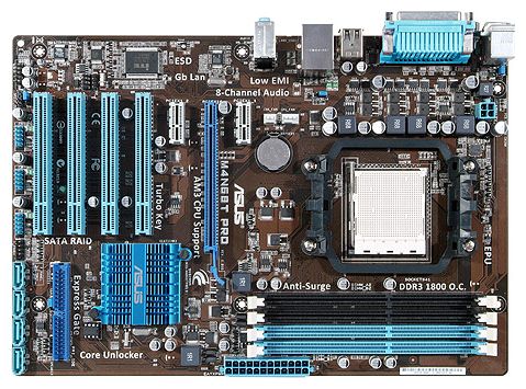 Материнские платы - Asus M4N68T PRO