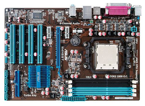 Материнские платы - Asus M4N68T