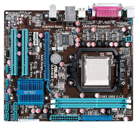 Материнские платы - Asus M4N68T-M