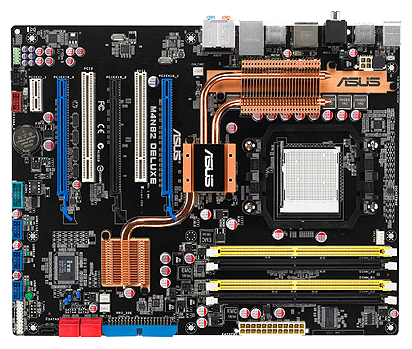 Материнские платы - Asus M4N82 Deluxe