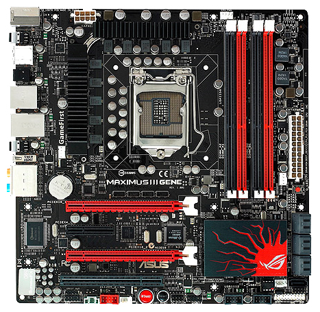 Материнские платы - Asus Maximus III GENE