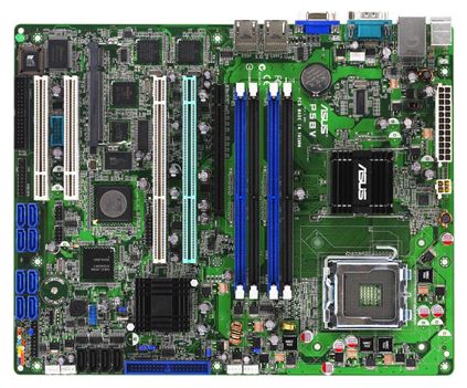 Материнские платы - Asus P5BV/SAS