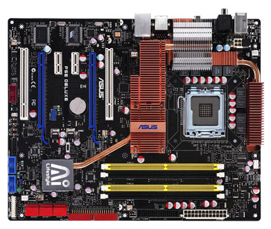 Материнские платы - Asus P5E Deluxe