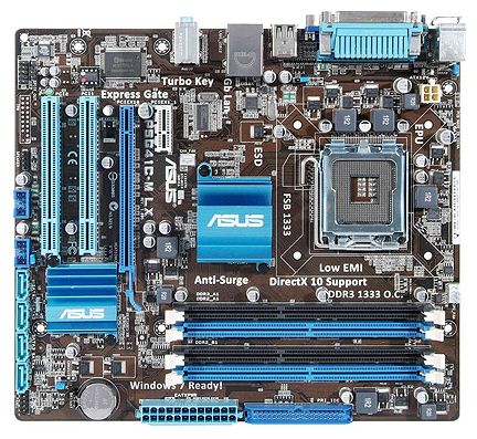 Материнские платы - Asus P5G41C-M LX