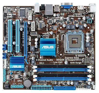 Материнские платы - Asus P5G41C-M