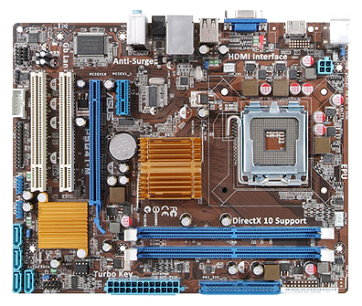 Материнские платы - Asus P5G41-M