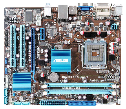 Материнские платы - Asus P5G41T-M LE