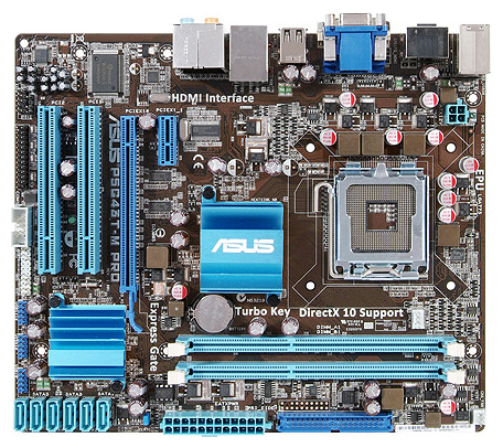 Материнские платы - Asus P5G43T-M PRO