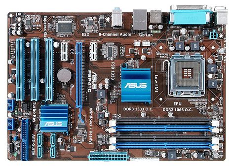 Материнские платы - Asus P5P41C