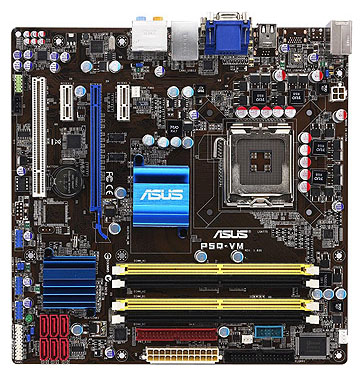 Материнские платы - Asus P5Q-VM