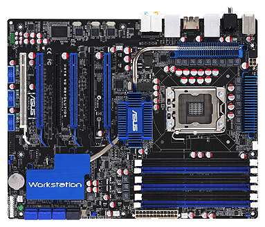 Материнские платы - Asus P6T6 WS Revolution