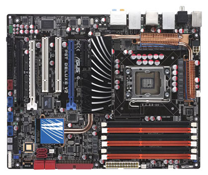 Материнские платы - Asus P6T Deluxe V2