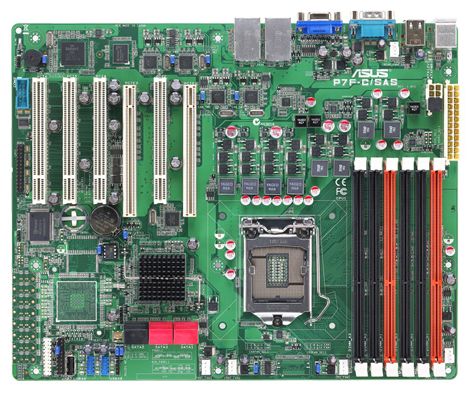 Материнские платы - Asus P7F-C/4L